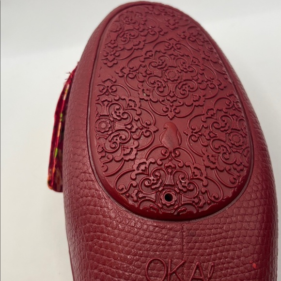 Oka-B Madison Slide jelly Sandals SZ L 9.5-10 slip on massage beads footbed flat - Picture 8 of 11